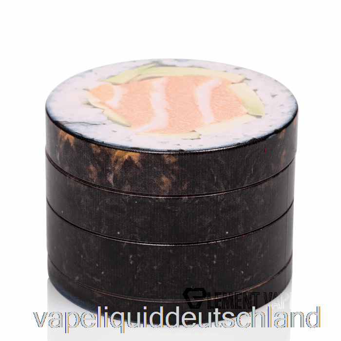 V Syndicate 2,5 Zoll 4-teiliger SharpShred Dine-In Grinder Sushi Roll Vape Deutschland